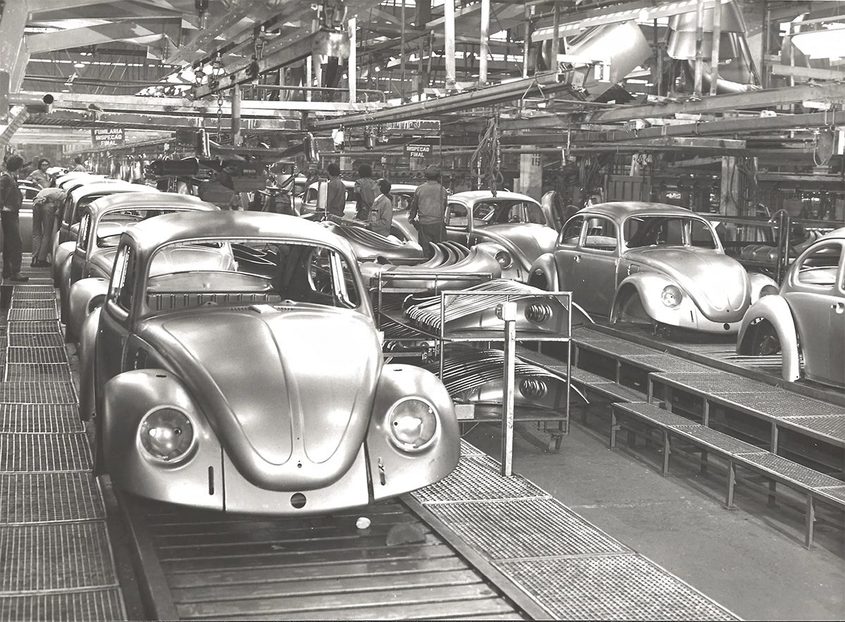 História do Fusca no Brasil: a fábrica